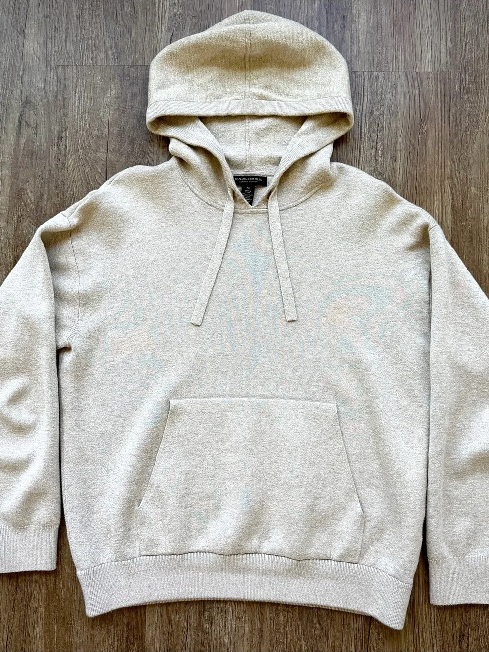 Banana Republic Supima Hoodie Jogger Set M Tan 664121 663645